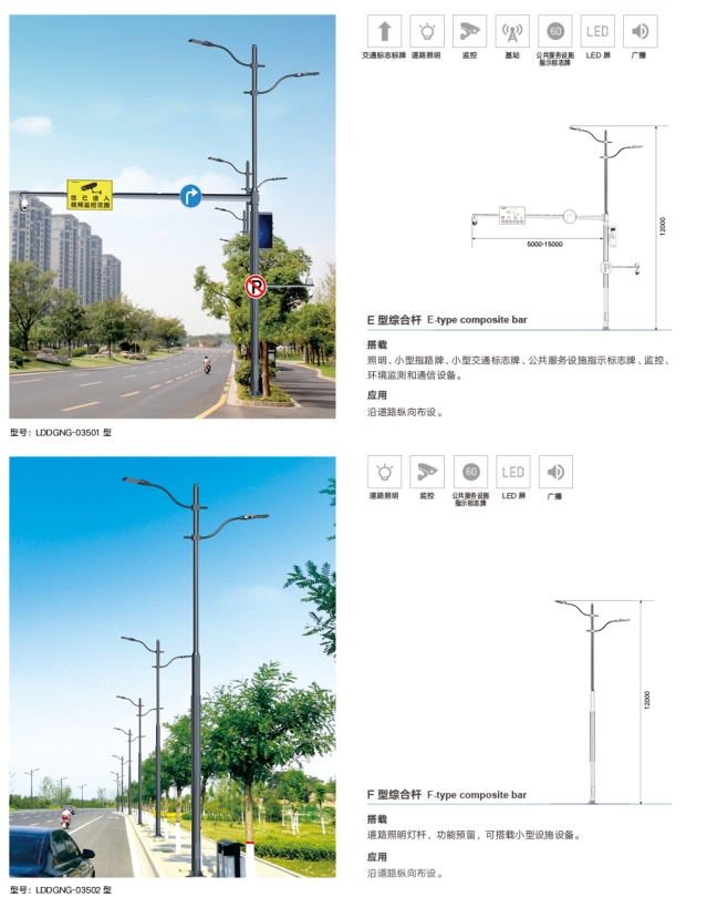 交通警察監控桿01